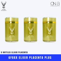 Thumbnail for Gfoxx Elixir Placenta Plus - 3 bottles of advanced stem cell therapy.